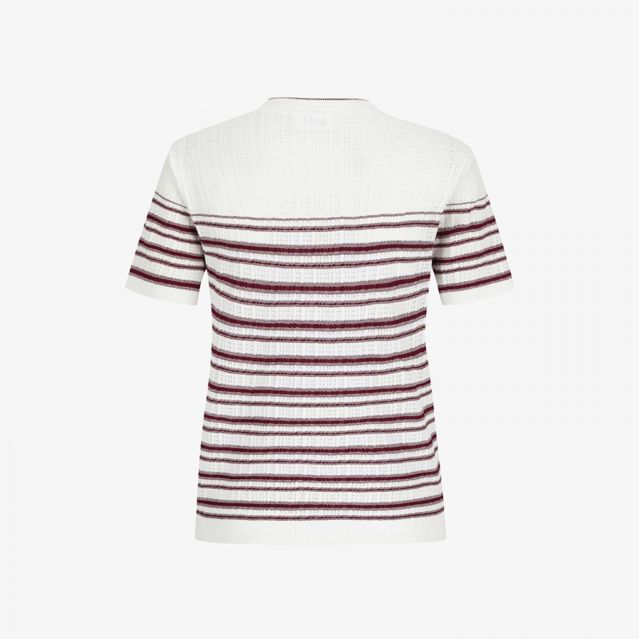 Stripe Short-Sleeve Knit_DR