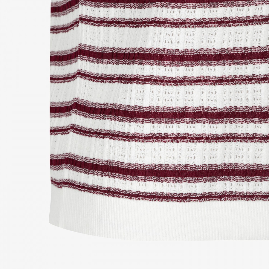 Stripe Short-Sleeve Knit_DR