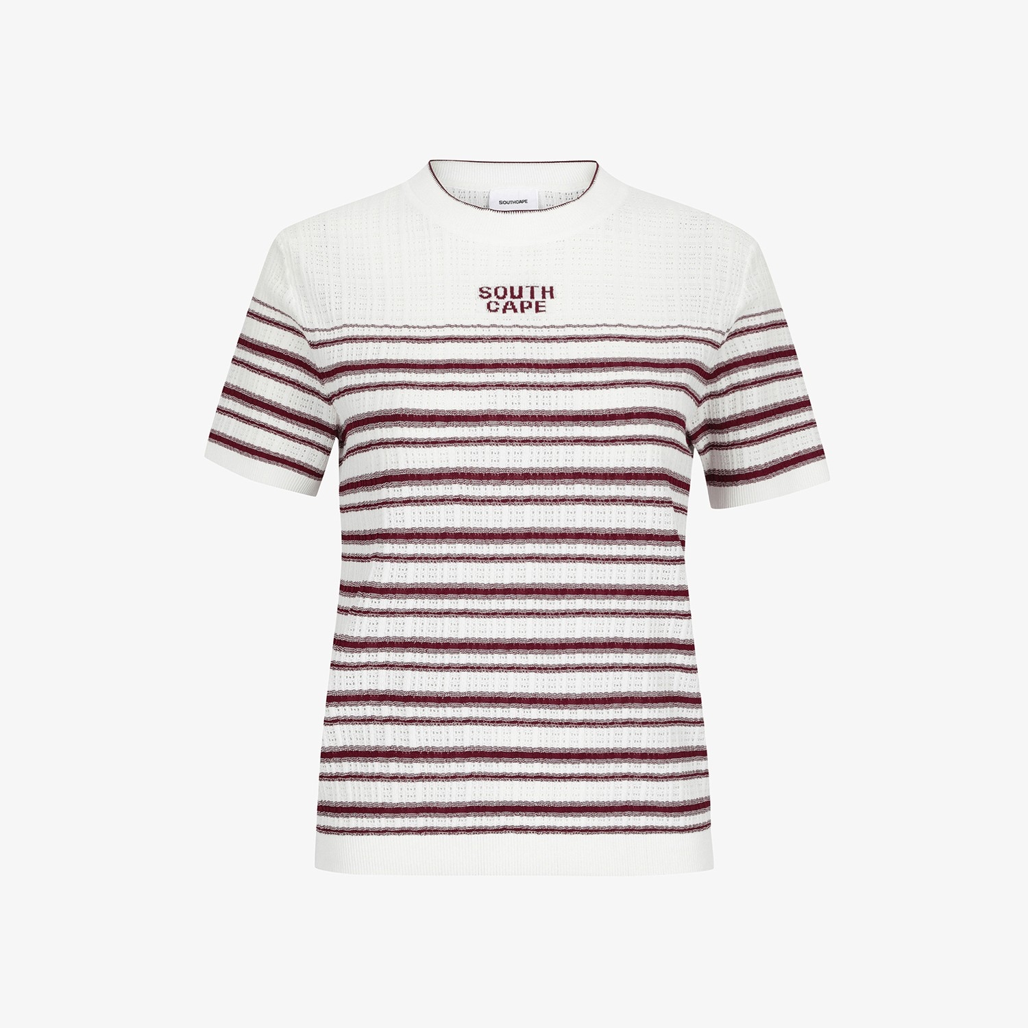 Stripe Short-Sleeve Knit_DR