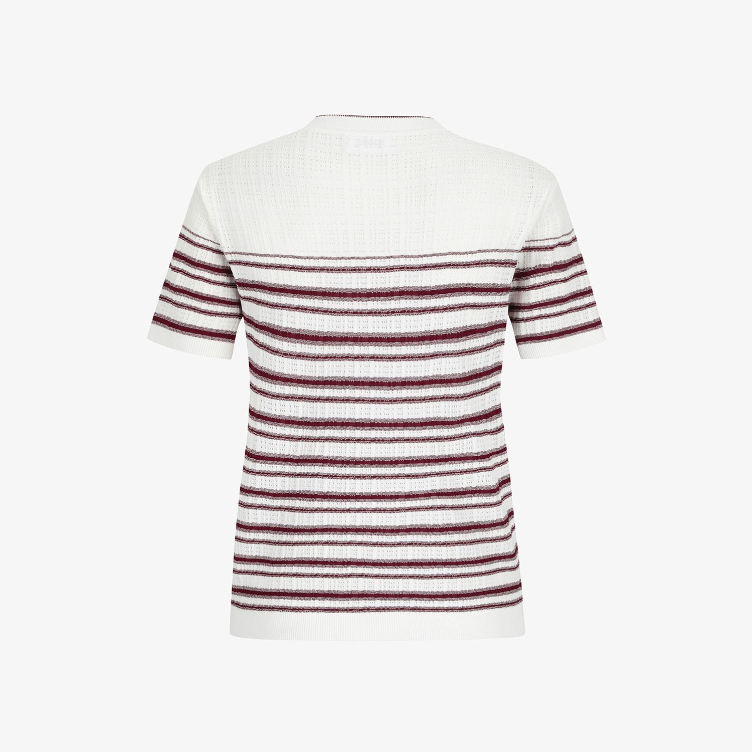 Stripe Short-Sleeve Knit_DR