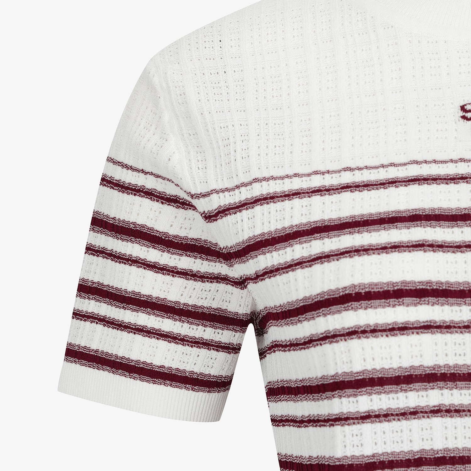 Stripe Short-Sleeve Knit_DR