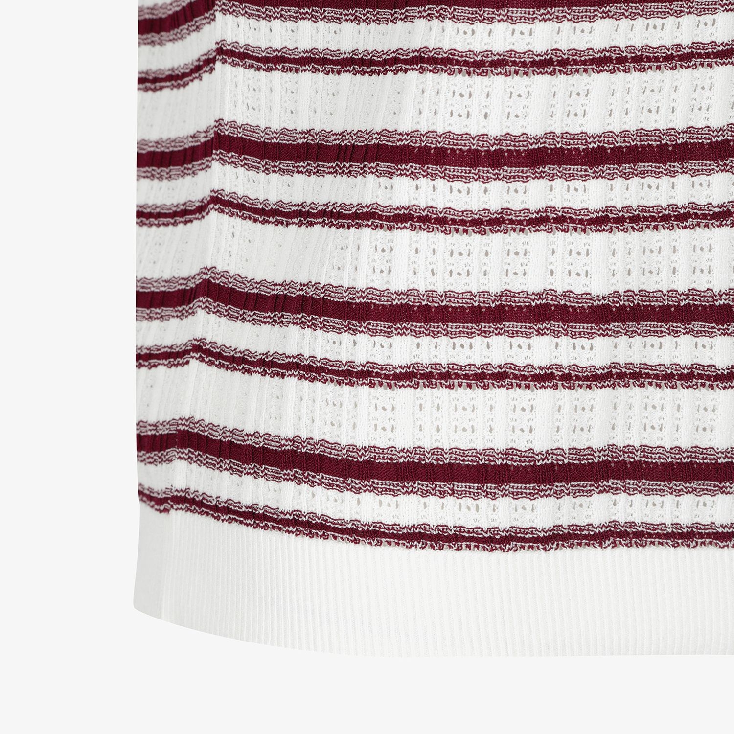 Stripe Short-Sleeve Knit_DR