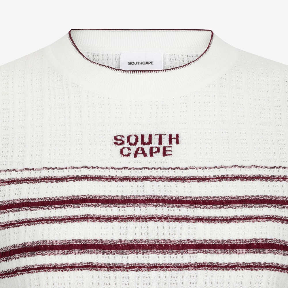 Stripe Short-Sleeve Knit_DR