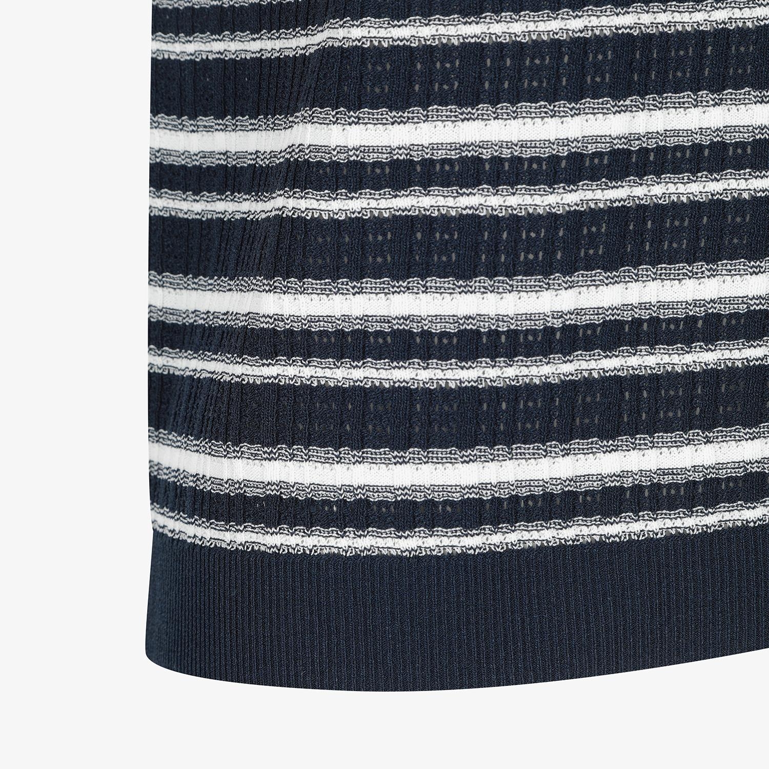 Stripe Short-Sleeve Knit_NA