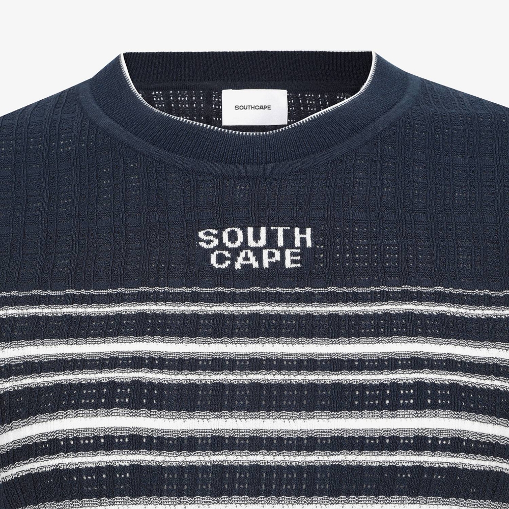 Stripe Short-Sleeve Knit_NA