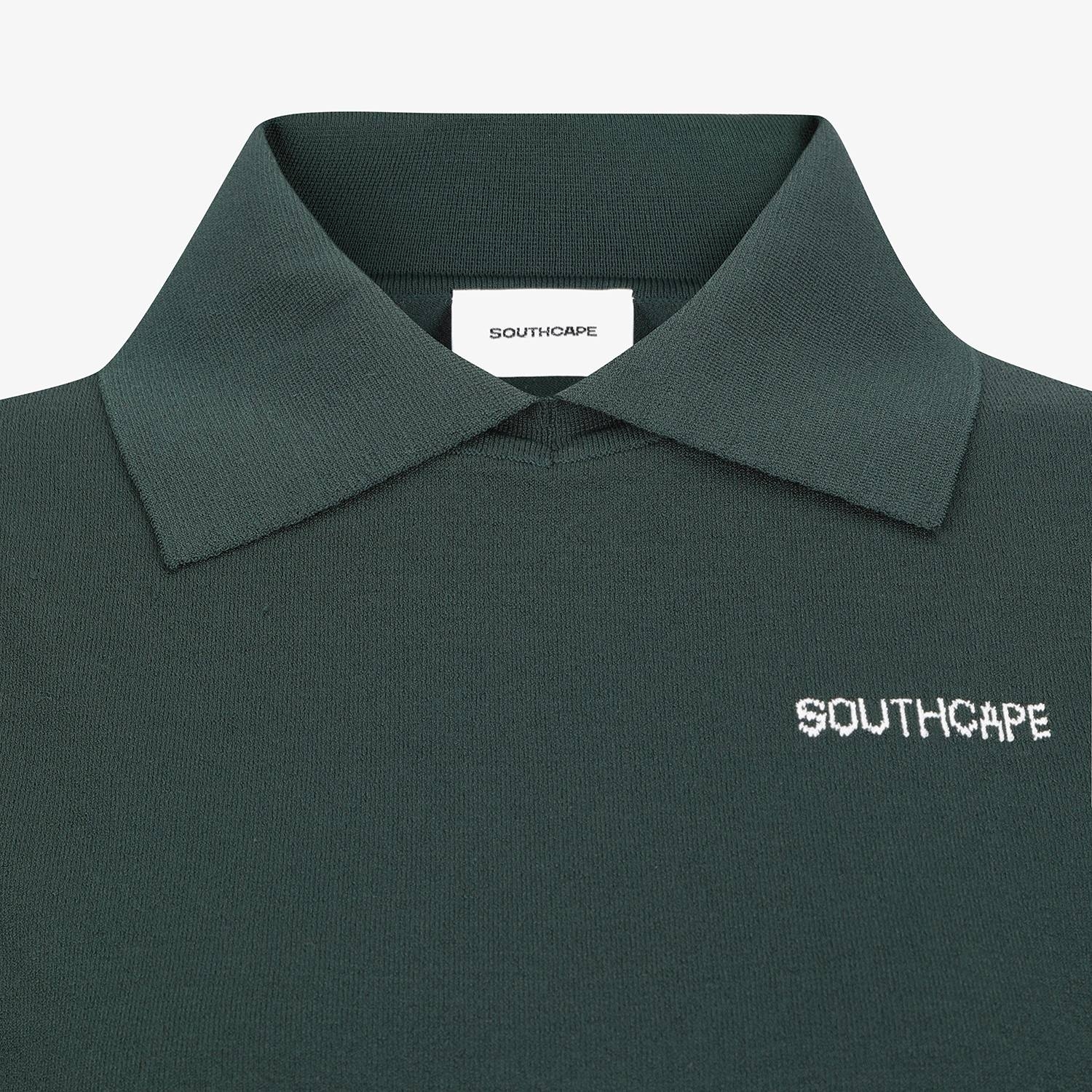 Namhae Heritage Collar Short-Sleeve Knit_GN