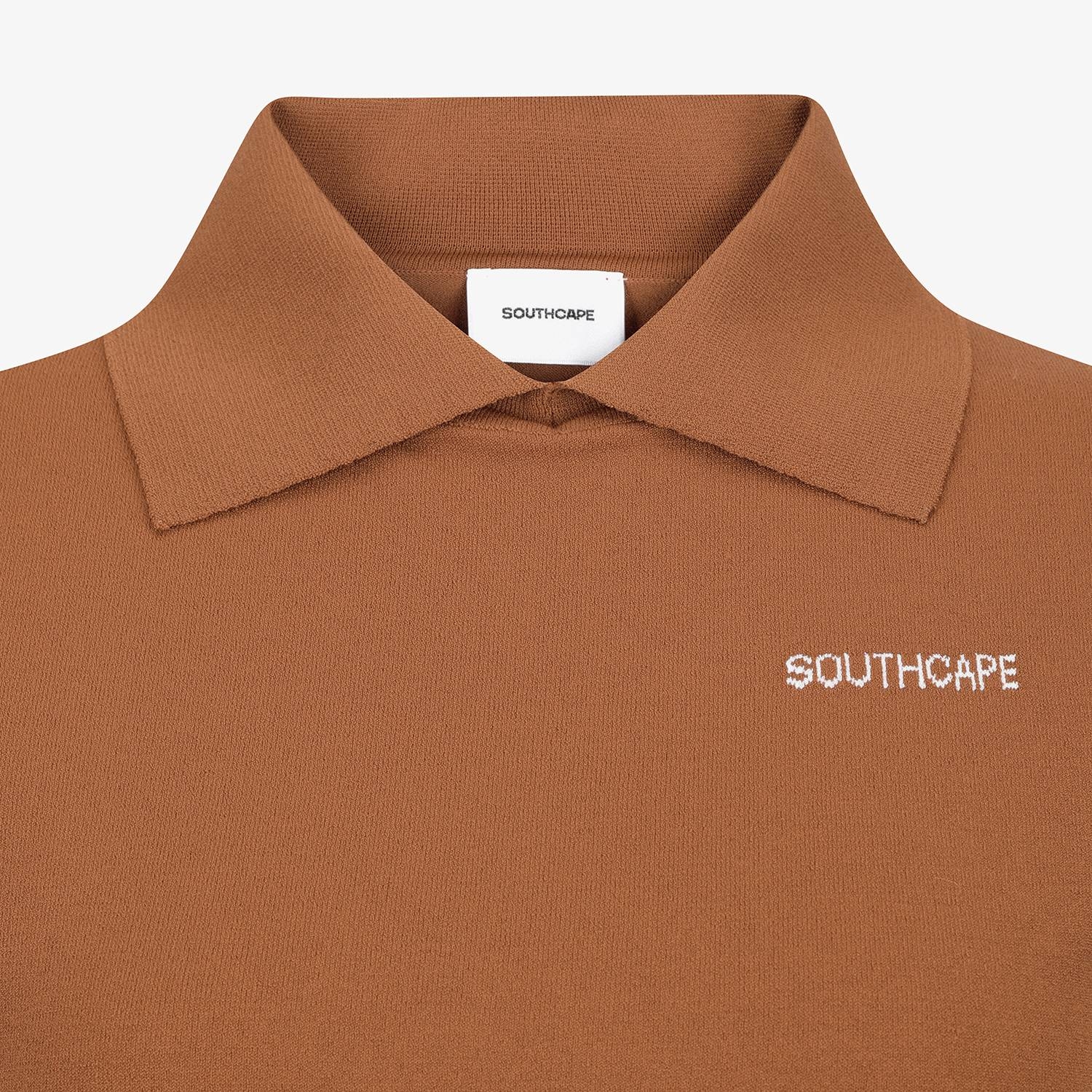Namhae Heritage Collar Short-Sleeve Knit_SI