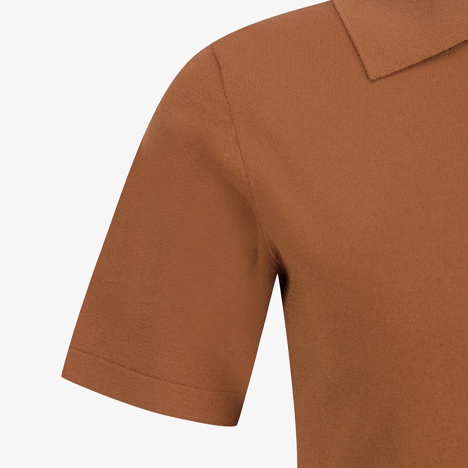 Namhae Heritage Collar Short-Sleeve Knit_SI