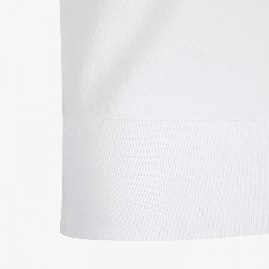 Namhae Heritage Collar Short-Sleeve Knit_WT
