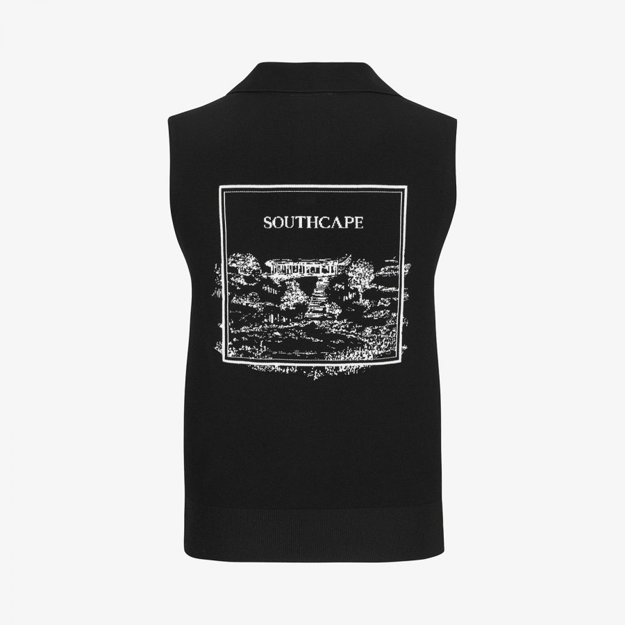 Namhae Heritage Knit Sleeveless_BK