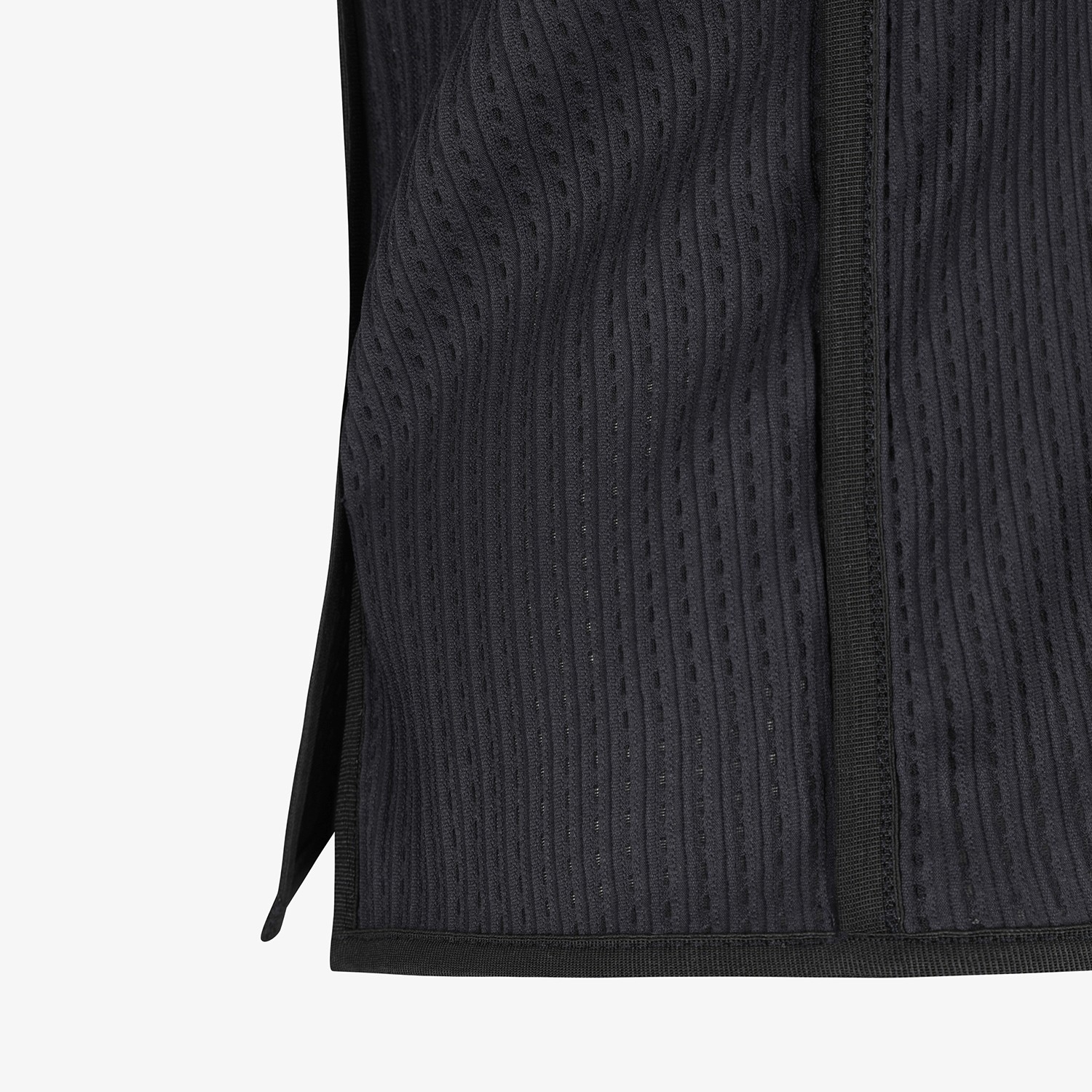 Southcape Open-Collar Mesh Sleeveless_BK