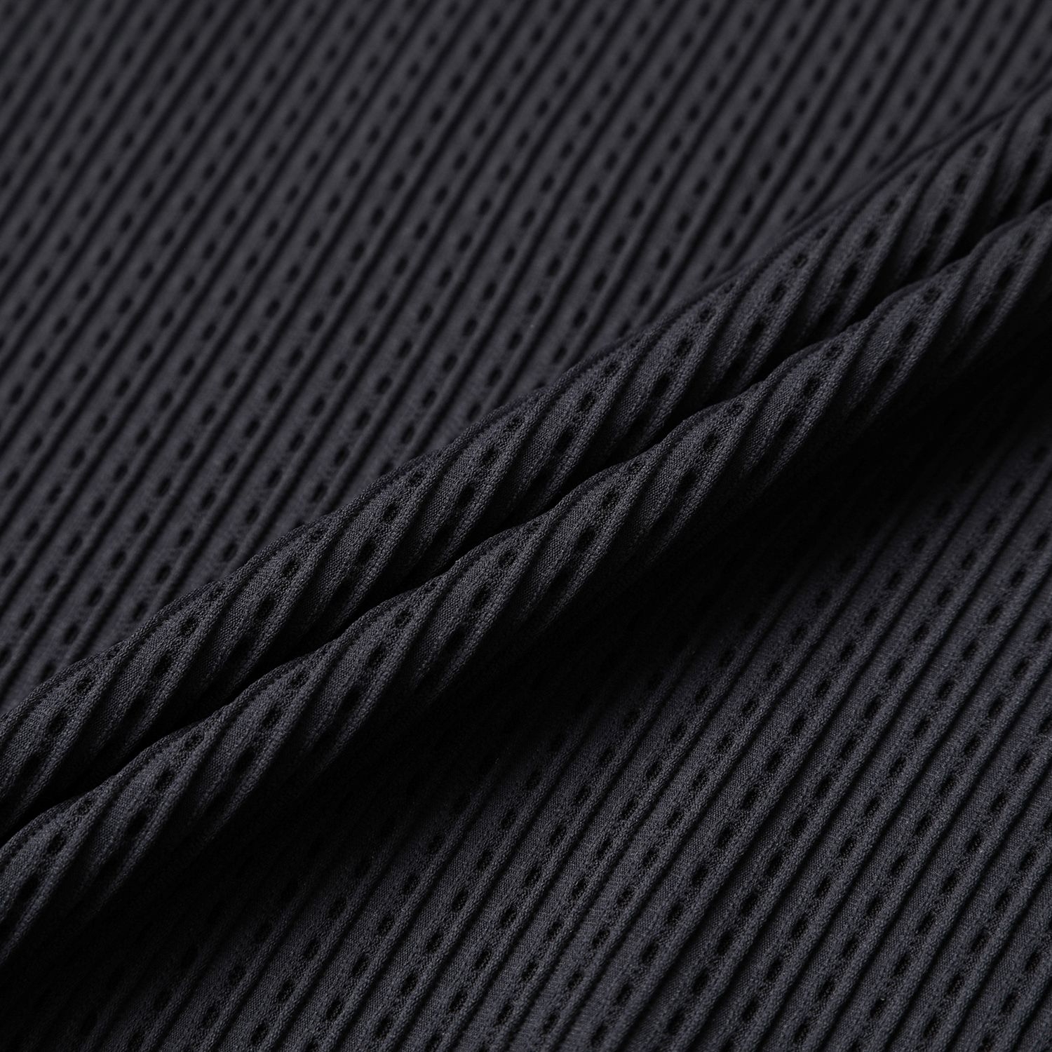 Southcape Open-Collar Mesh Sleeveless_BK