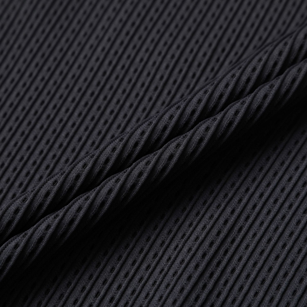Southcape Open-Collar Mesh Sleeveless_BK