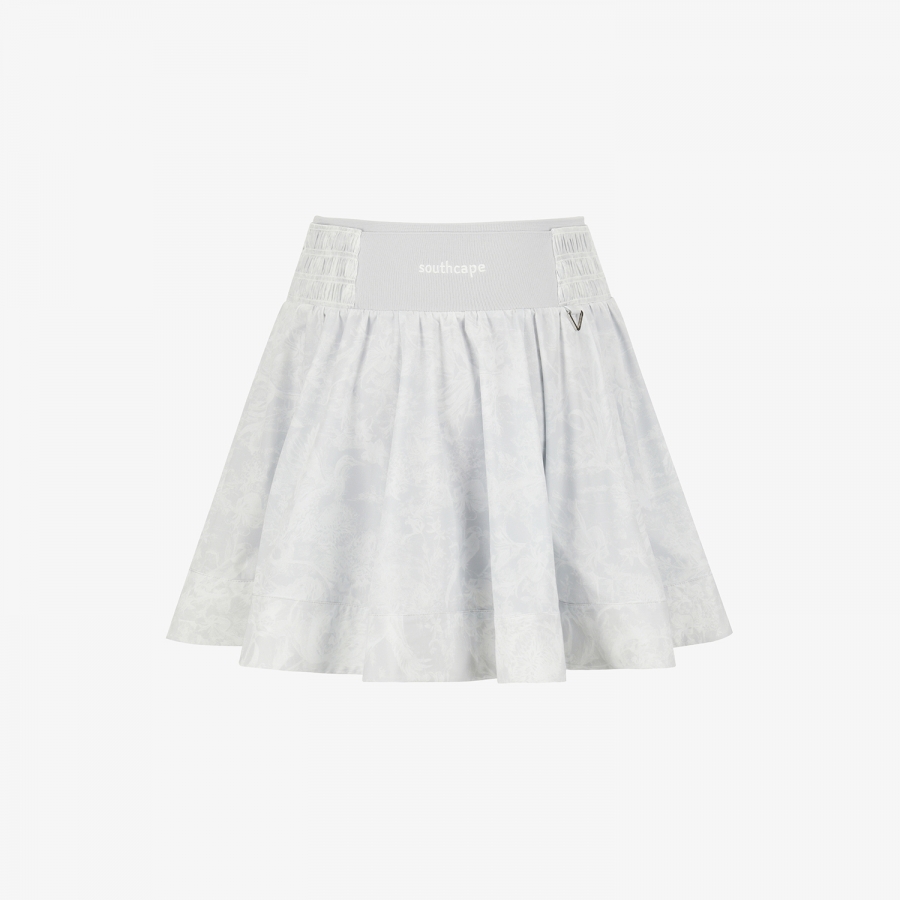 Blossom Smocking Flare Skirt_LG