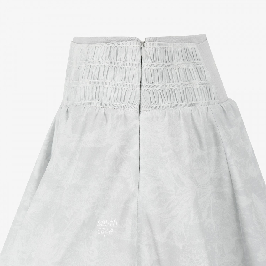 Blossom Smocking Flare Skirt_LG