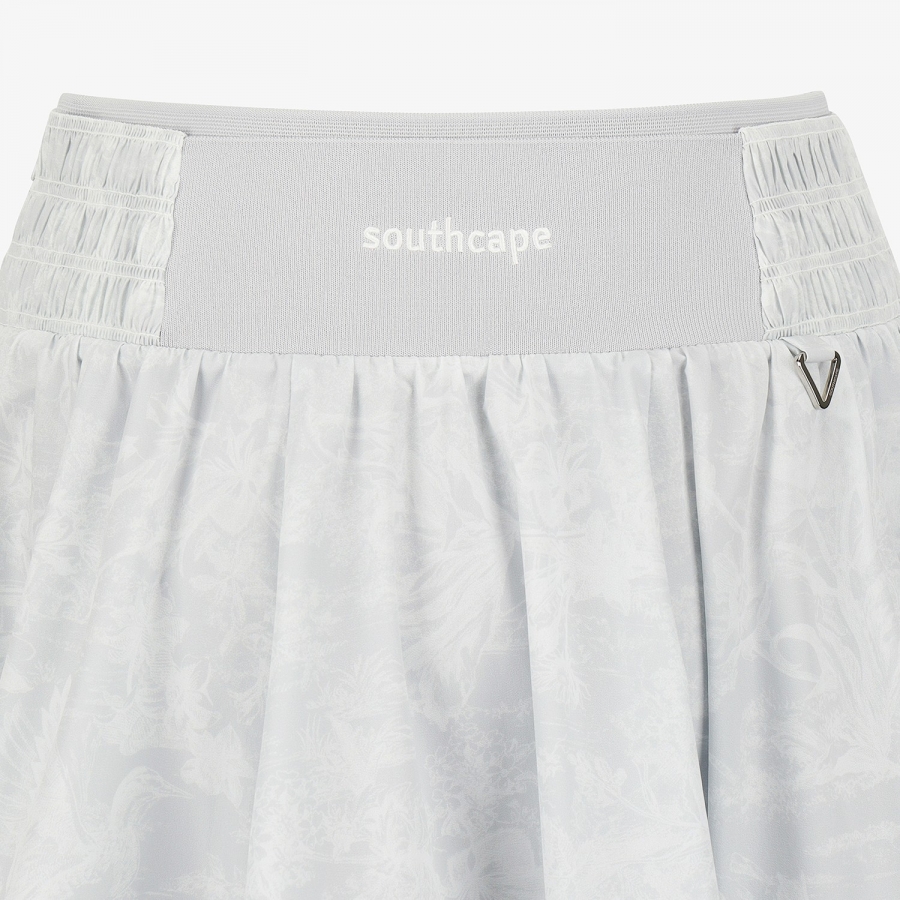 Blossom Smocking Flare Skirt_LG