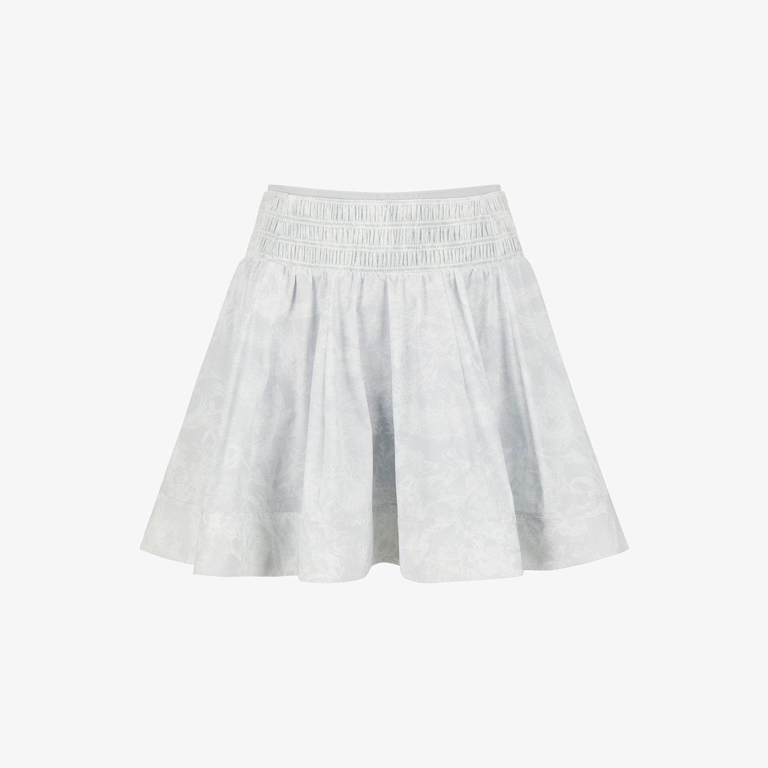 Blossom Smocking Flare Skirt_LG
