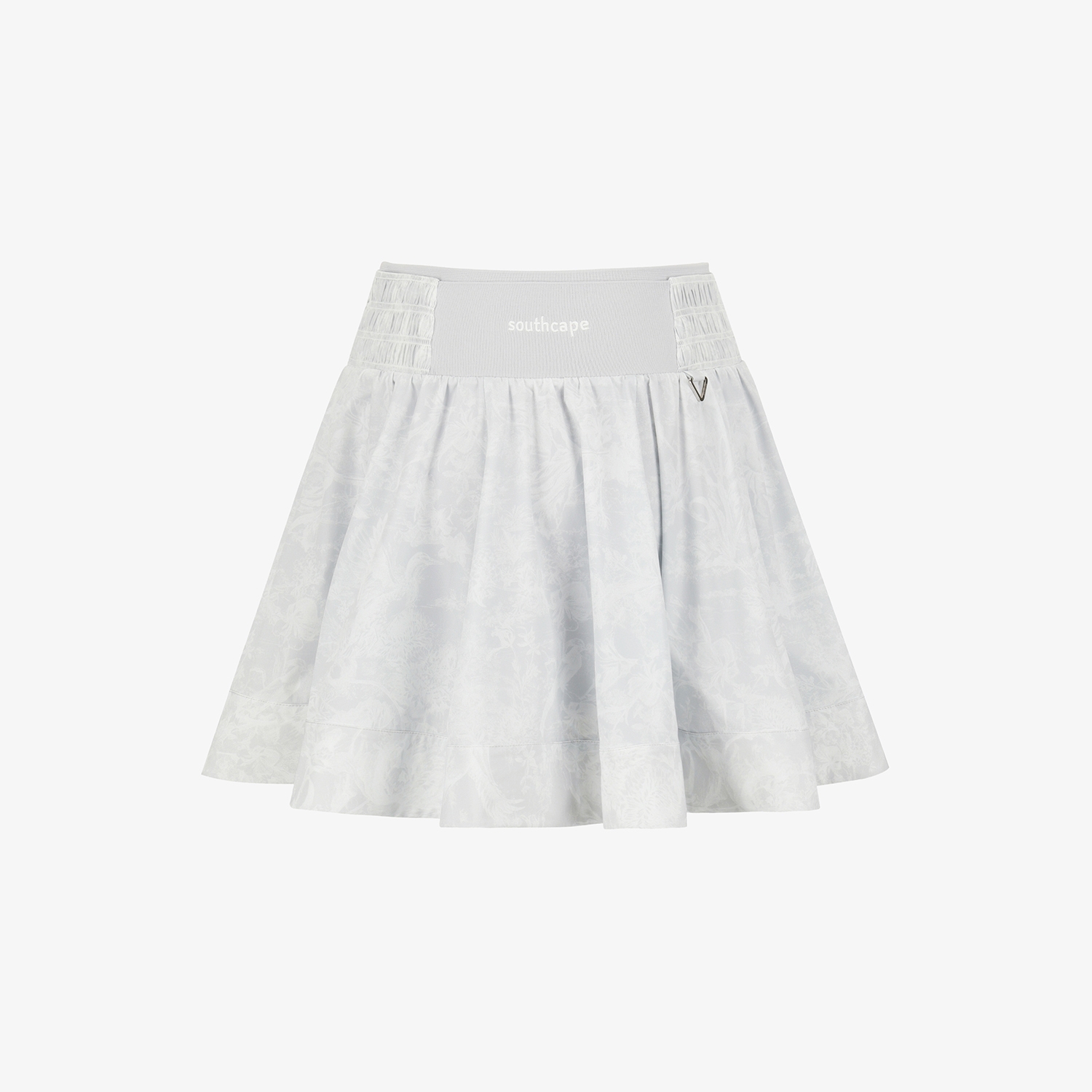Blossom Smocking Flare Skirt_LG
