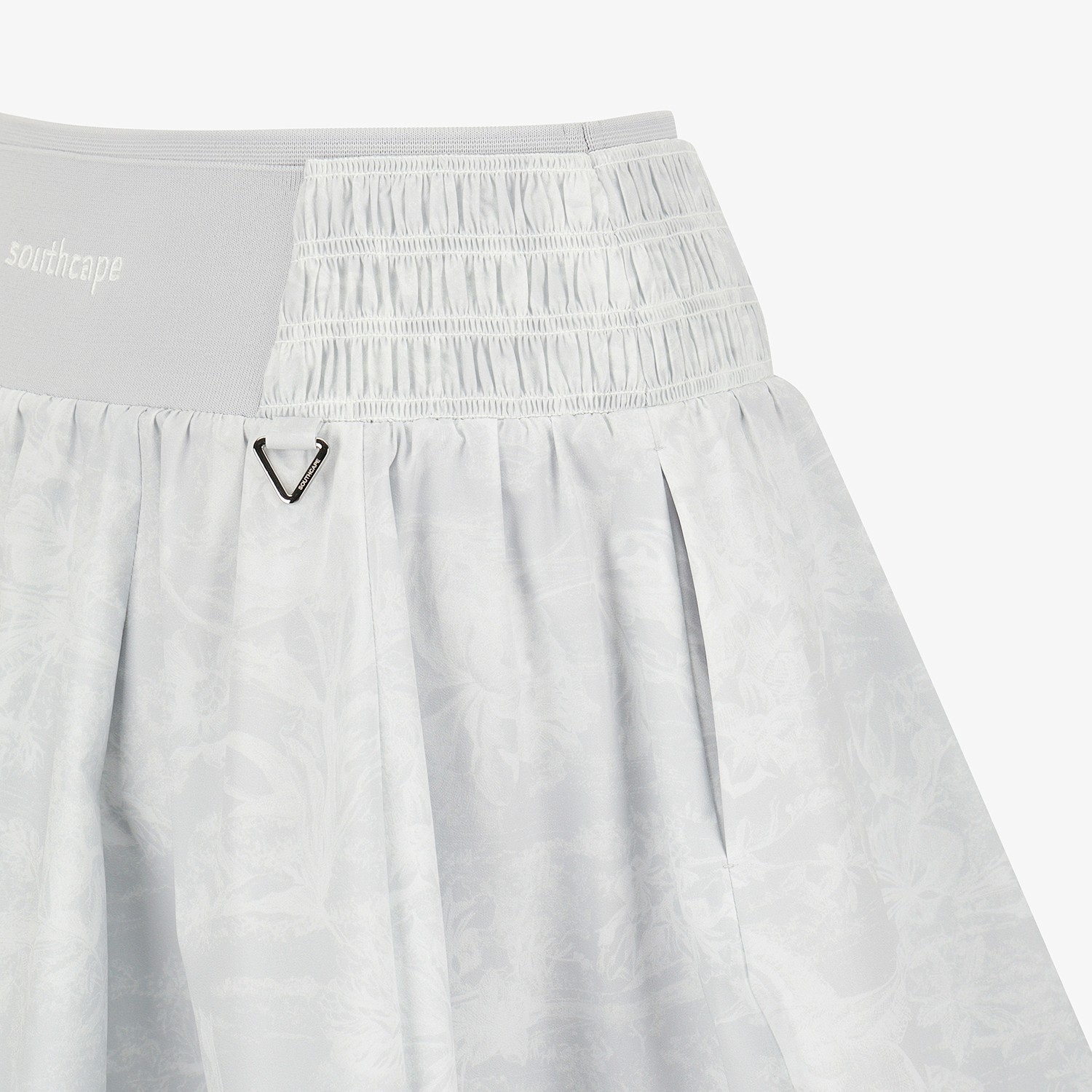 Blossom Smocking Flare Skirt_LG