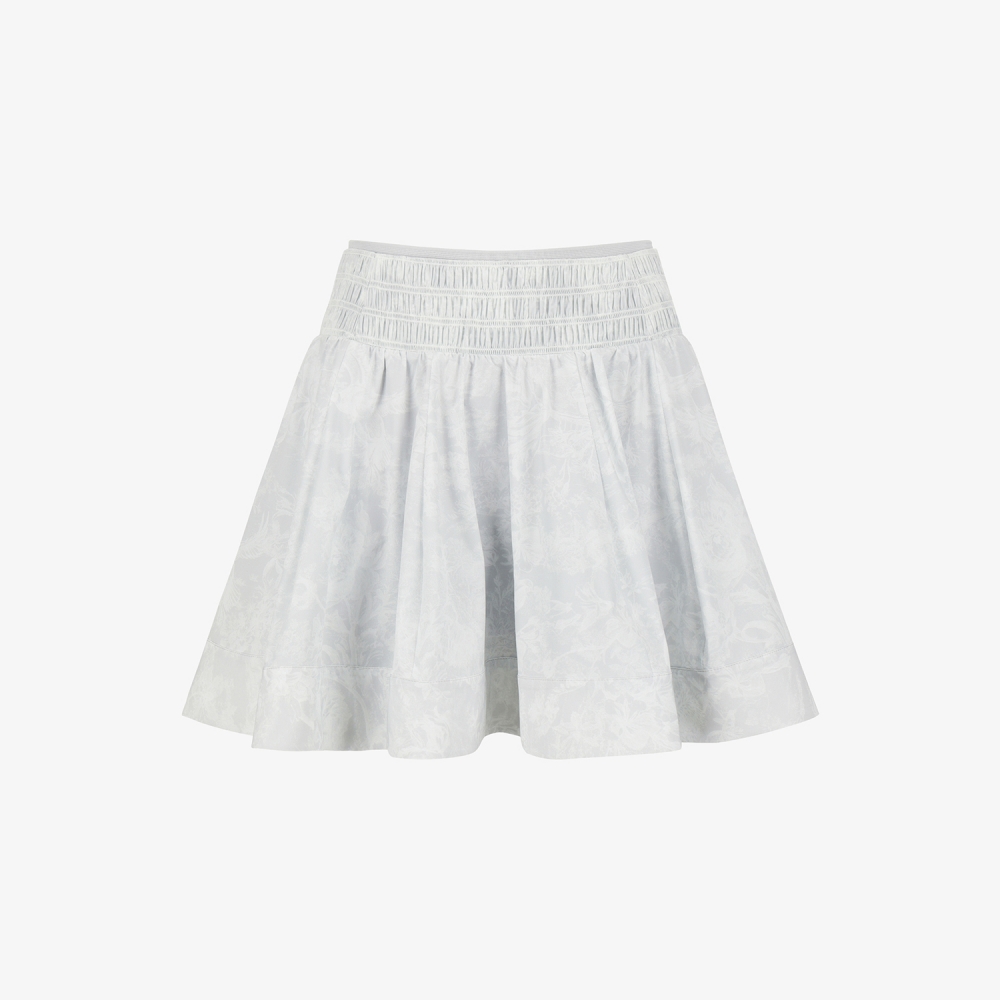 Blossom Smocking Flare Skirt_LG