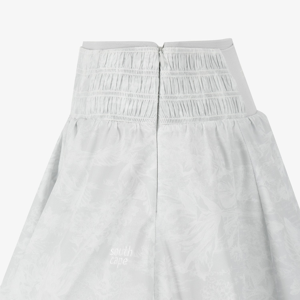 Blossom Smocking Flare Skirt_LG
