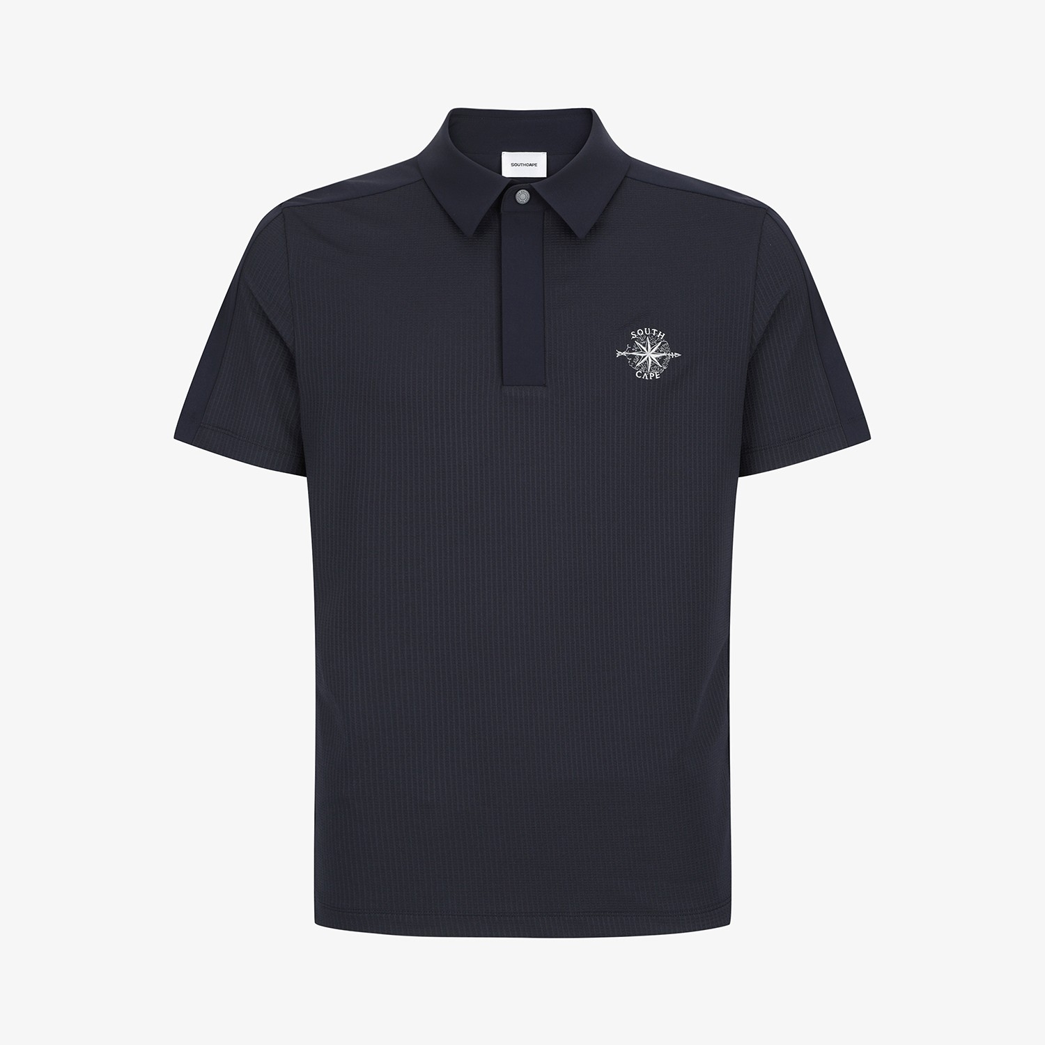Southcross Back-Punched Collar Short-Sleeve T-Shirt_DA