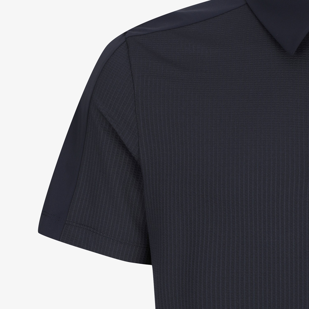 Southcross Back-Punched Collar Short-Sleeve T-Shirt_DA