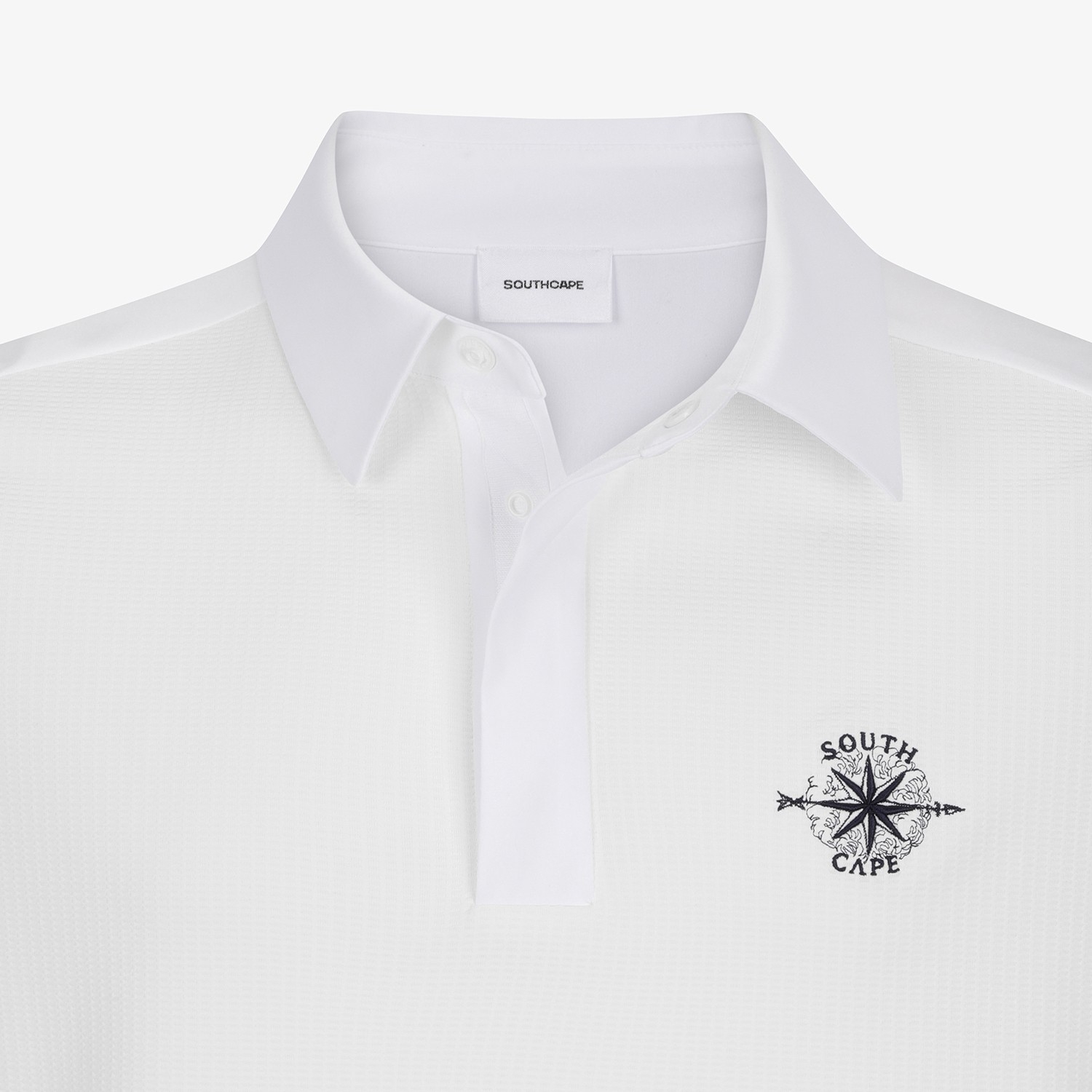 Southcross Back-Punched Collar Short-Sleeve T-Shirt_WT