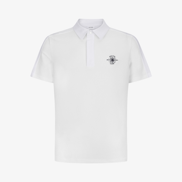 Southcross Back-Punched Collar Short-Sleeve T-Shirt_WT