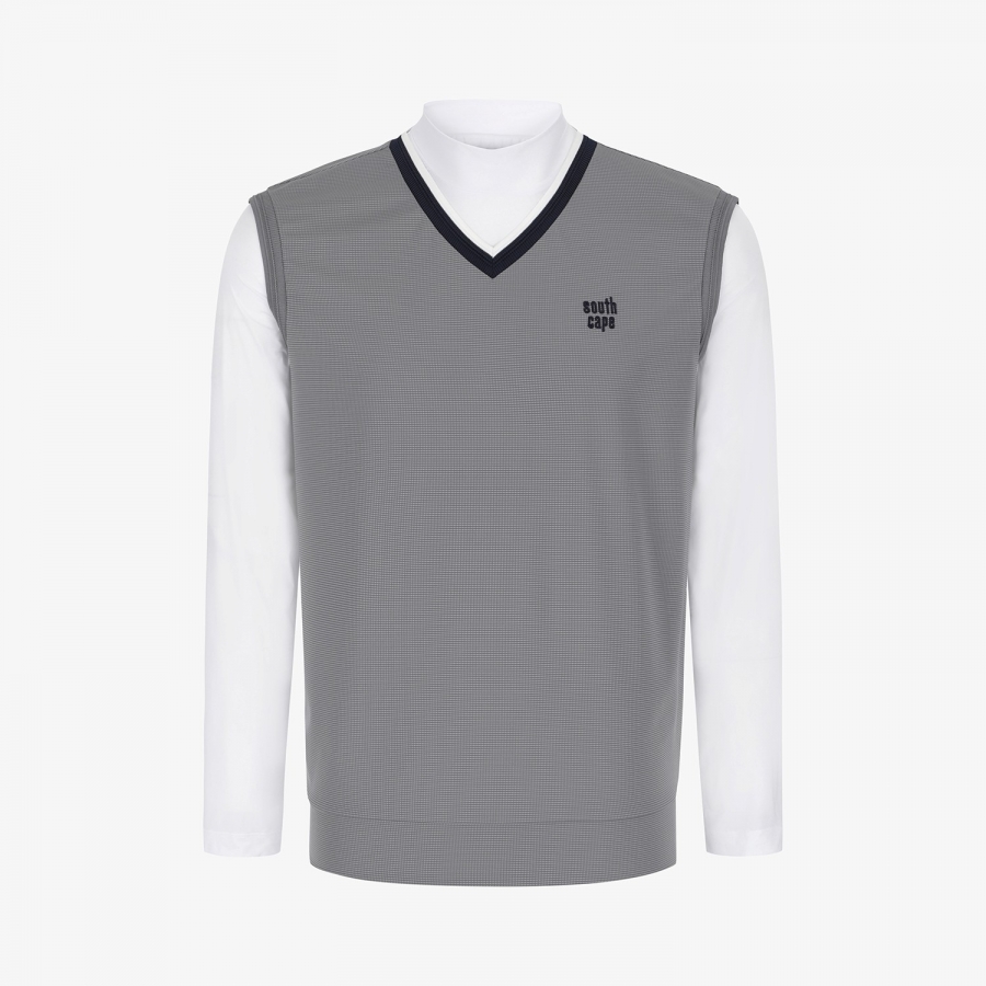 Layered Mock-Neck Performance T-Shirt_LG