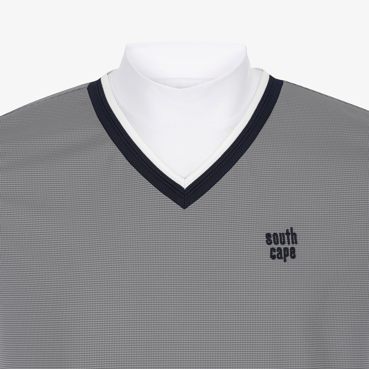 Layered Mock-Neck Performance T-Shirt_LG