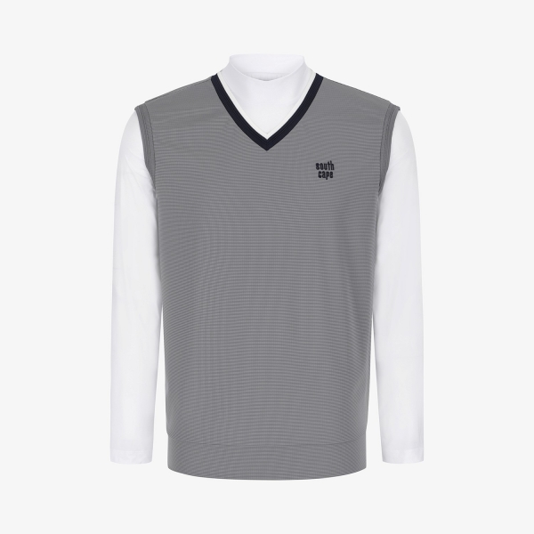 Layered Mock-Neck Performance T-Shirt_LG
