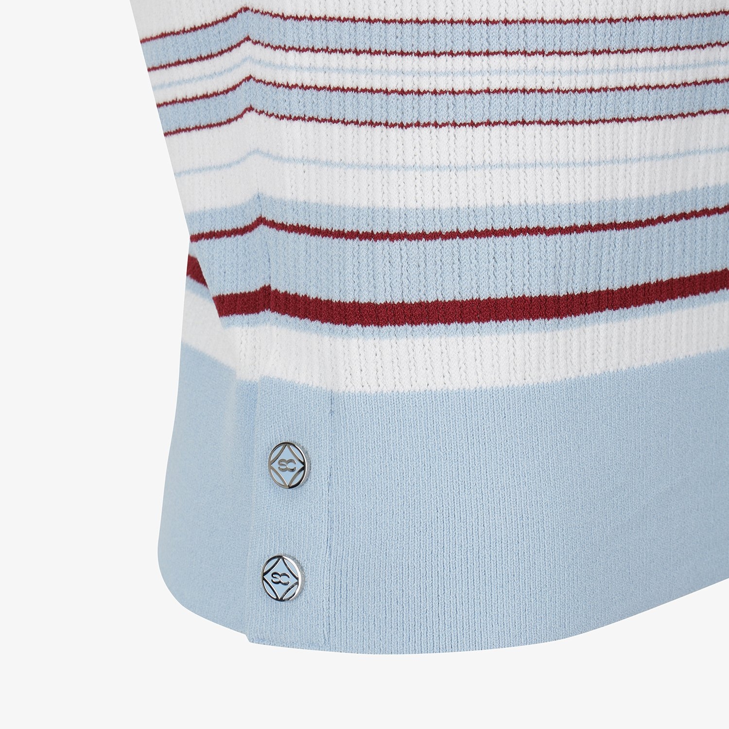 Southcape V-Neck Stripe Sleeveless_LB