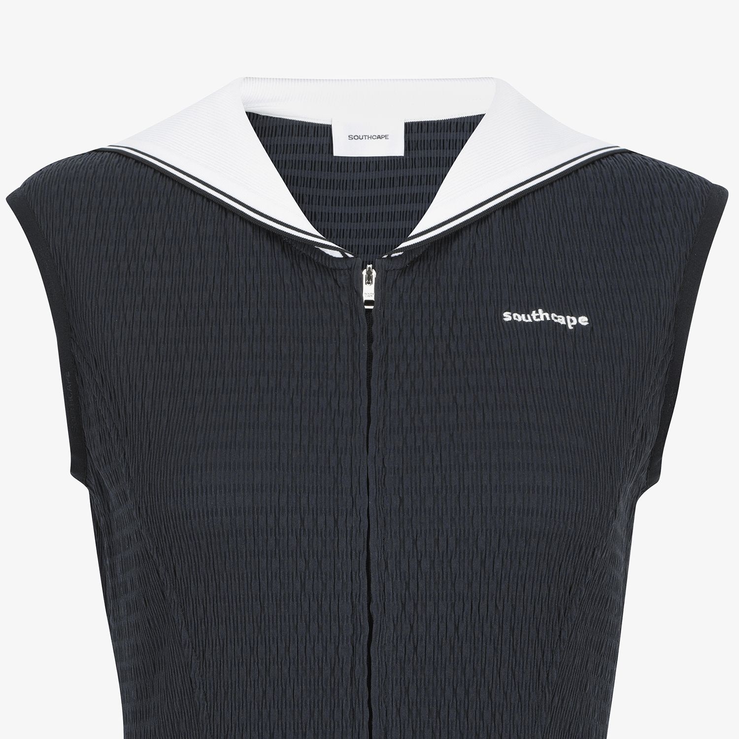 Full-Open Sleeveless Dress_BK