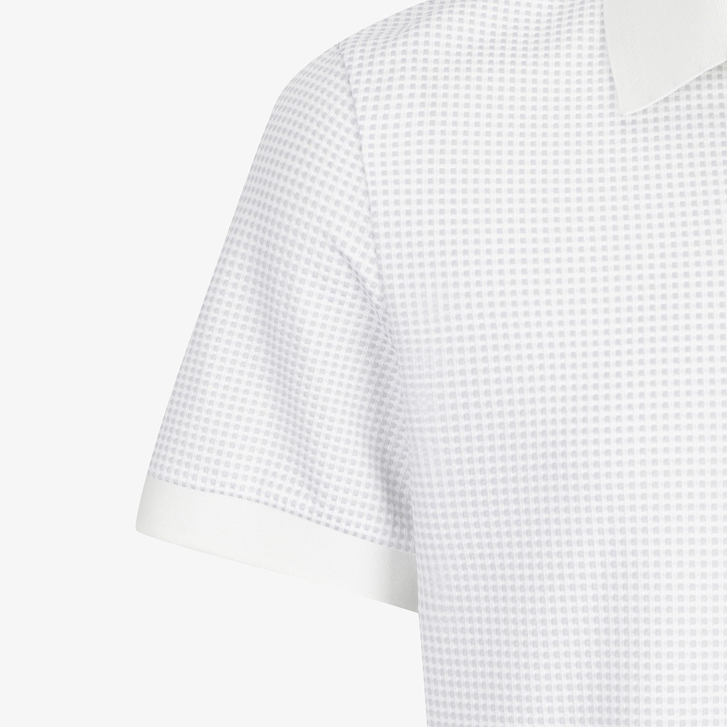 Southcross Gingham Check Open-Collar T-Shirt_LG