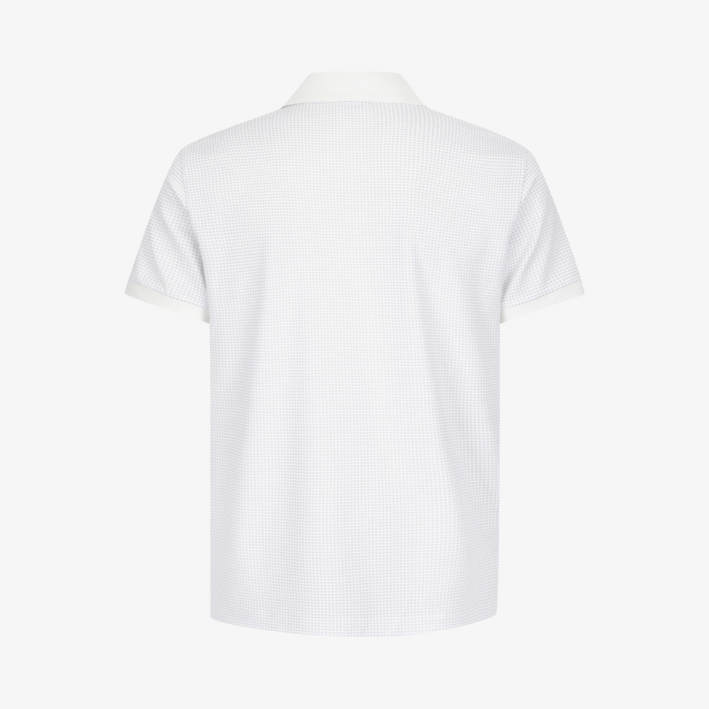 Southcross Gingham Check Open-Collar T-Shirt_LG