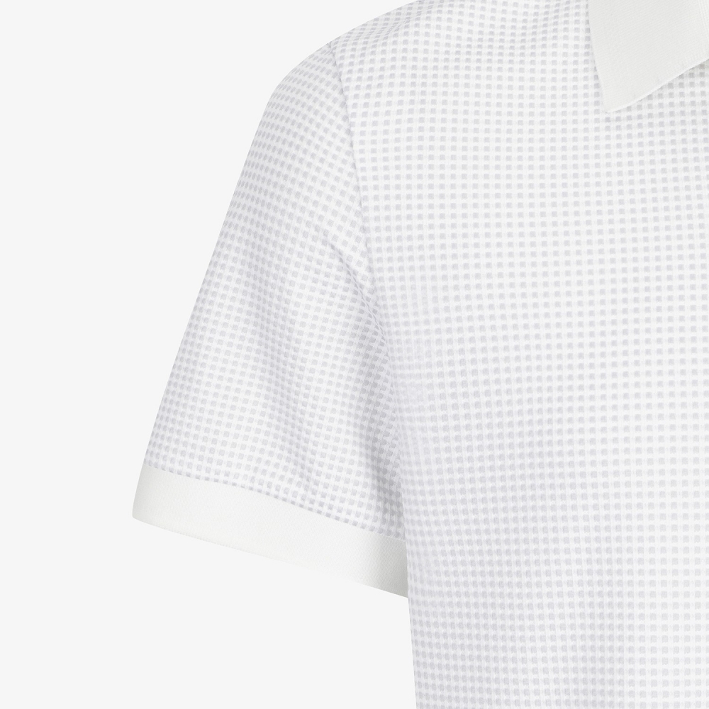 Southcross Gingham Check Open-Collar T-Shirt_LG