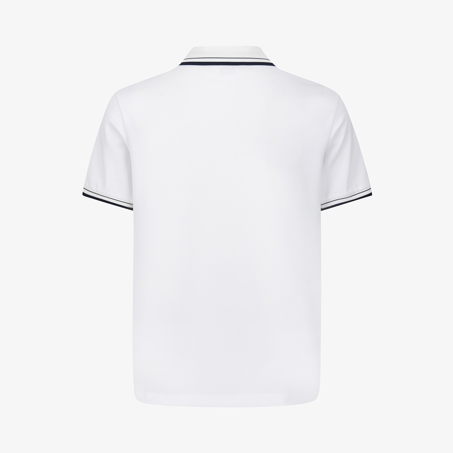Stripe V-Neck Collar T-Shirt_NA