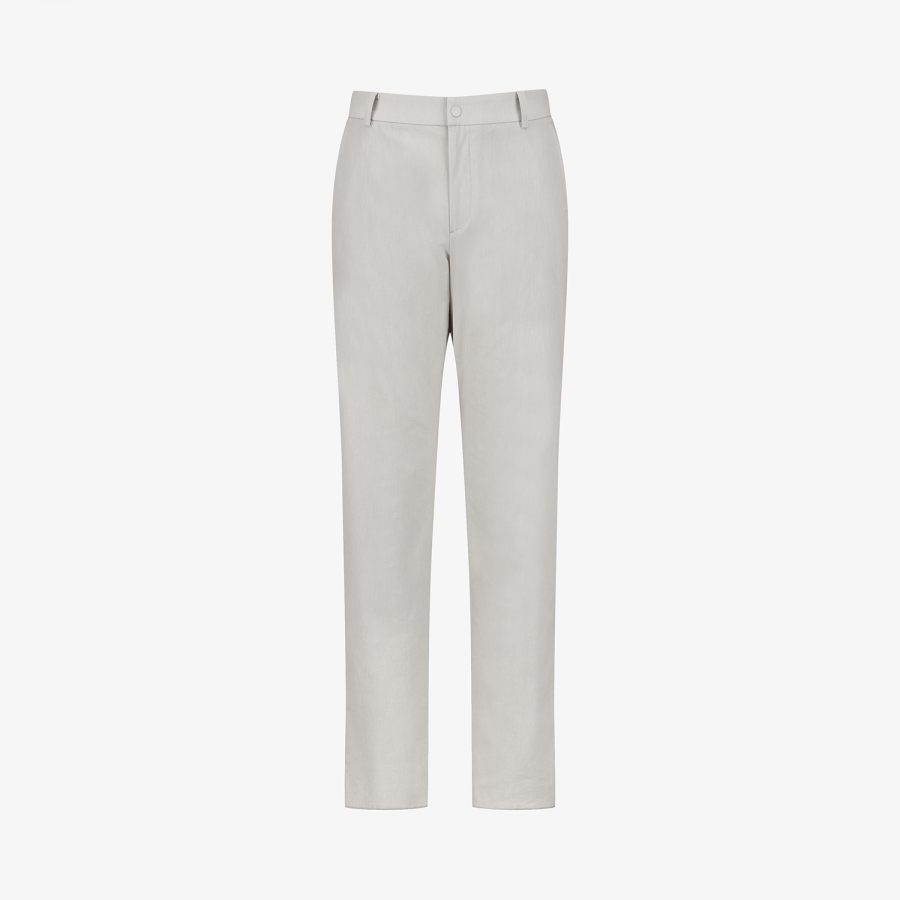 Linen-Like Regular Fit Pants_LG