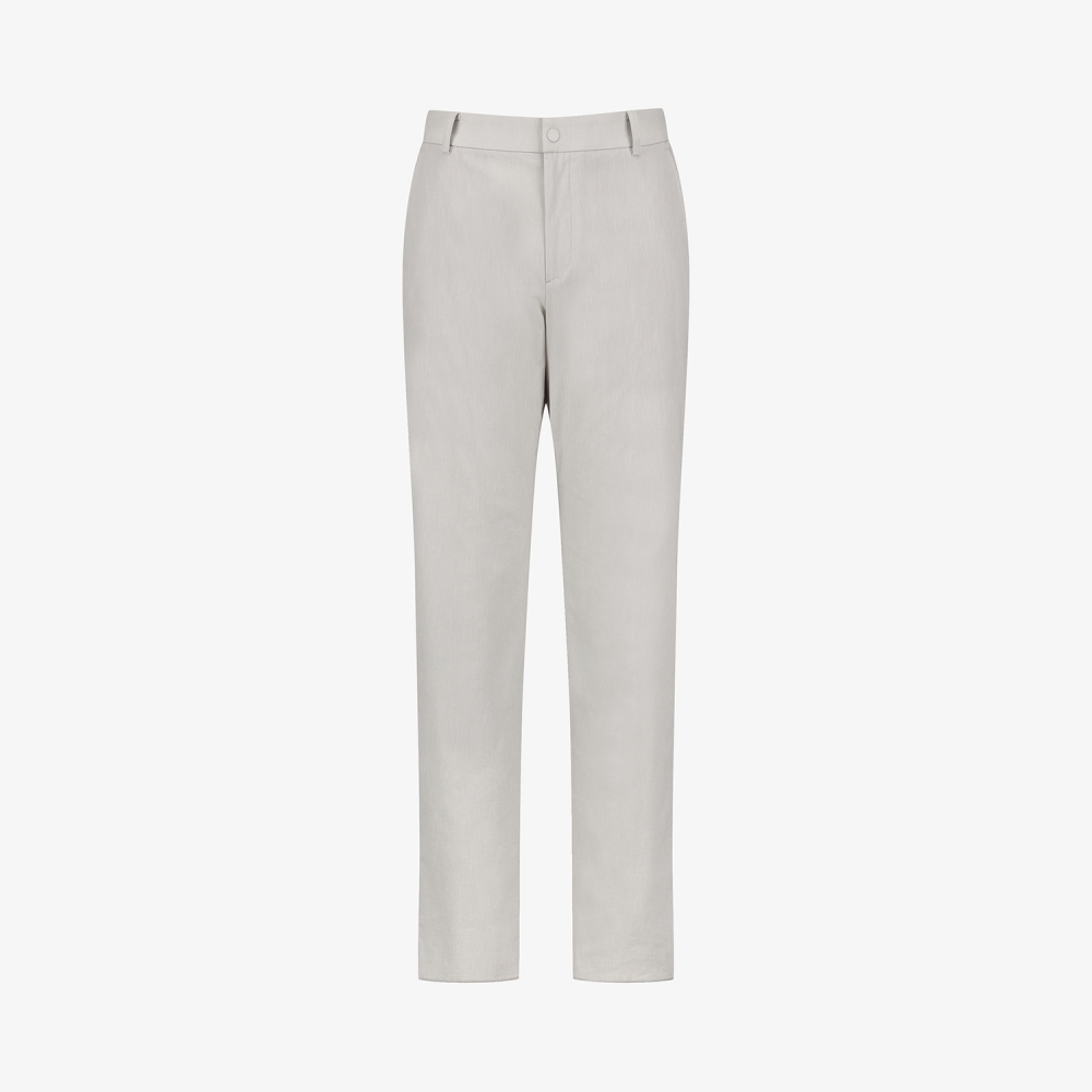Linen-Like Regular Fit Pants_LG