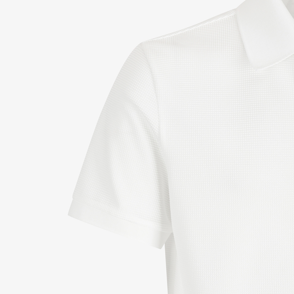 Contrast Collar Short-Sleeve T-Shirt_WT
