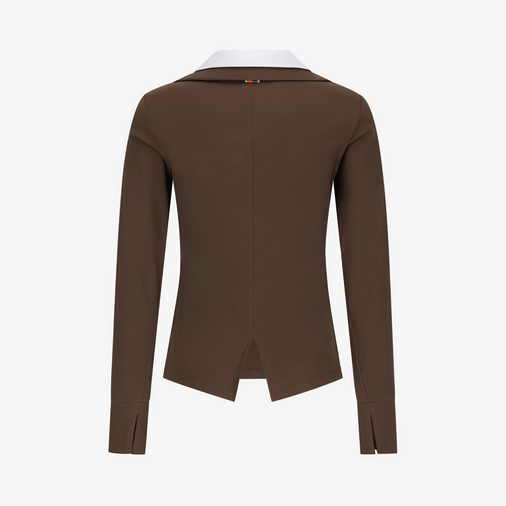 Cool-Touch Layered Collar T-Shirt_DW