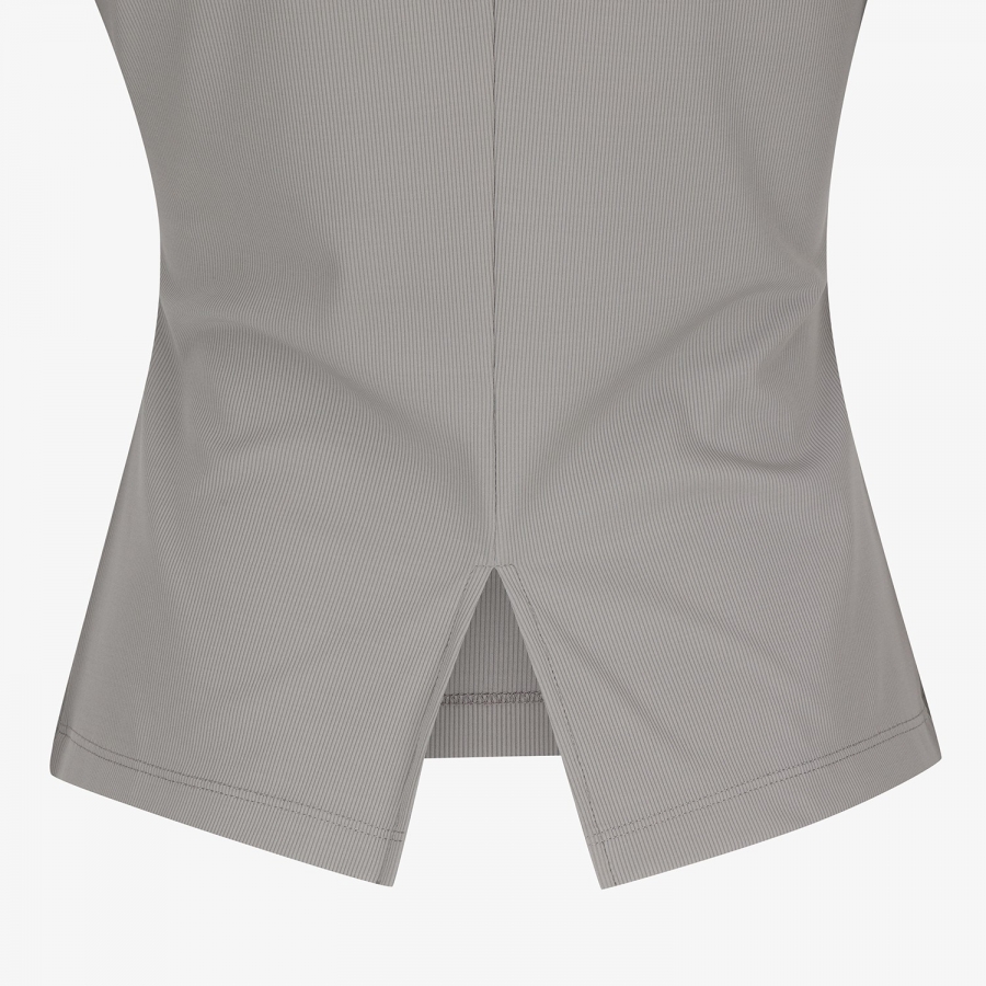 Cool-Touch Layered Collar T-Shirt_GY