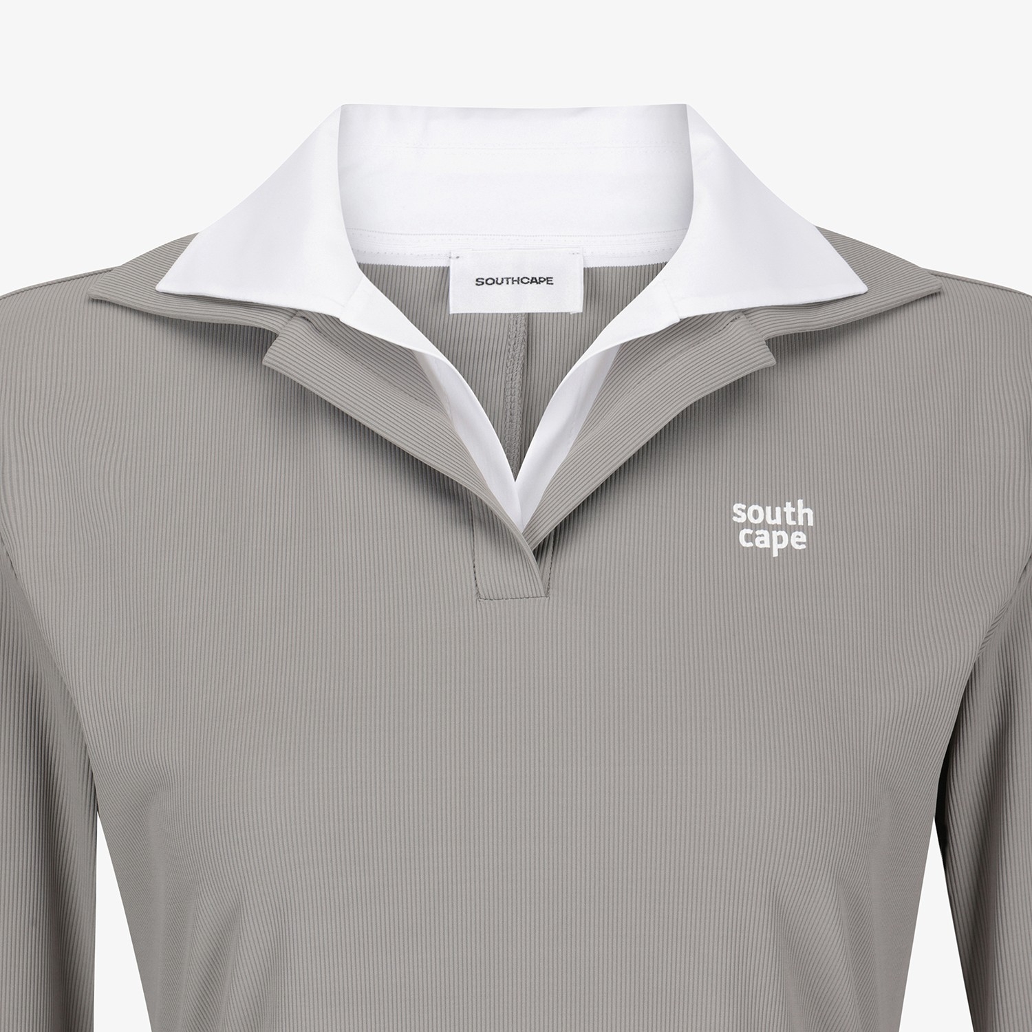 Cool-Touch Layered Collar T-Shirt_GY