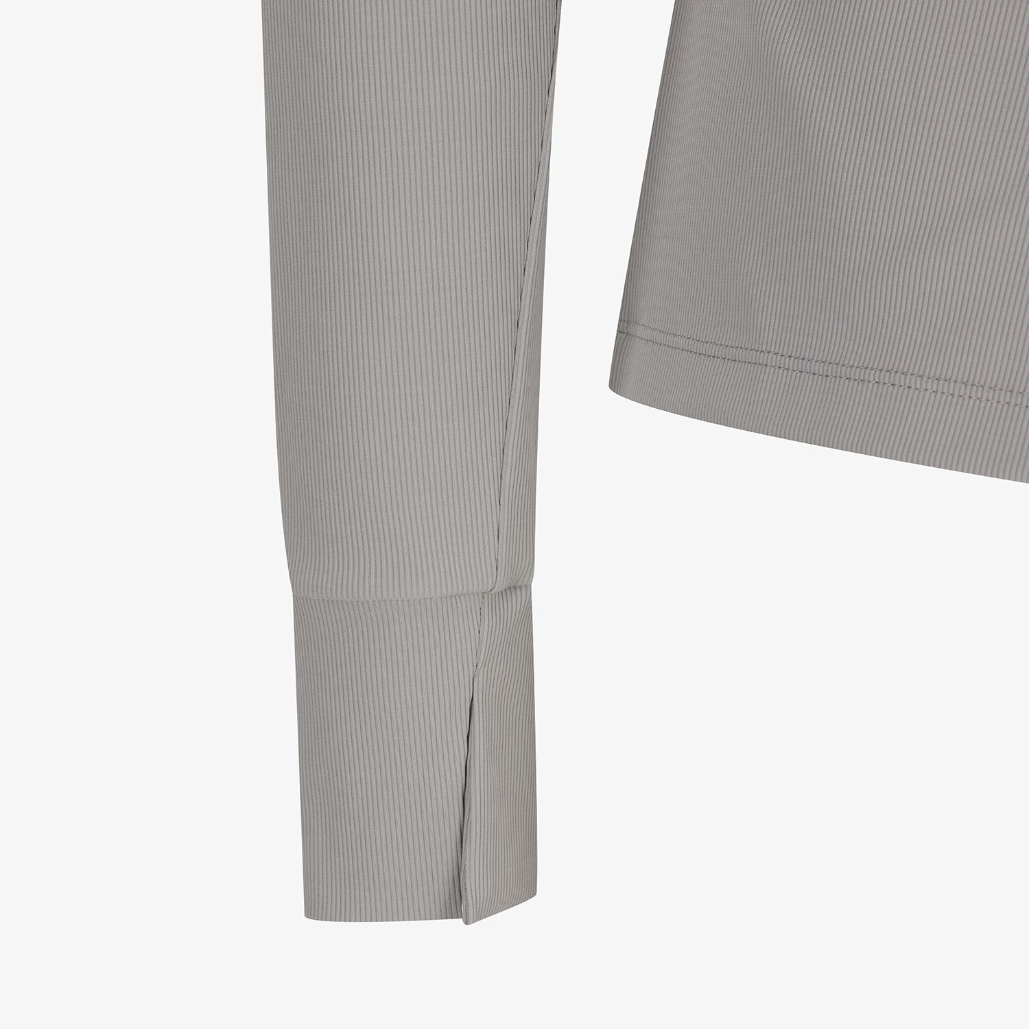 Cool-Touch Layered Collar T-Shirt_GY