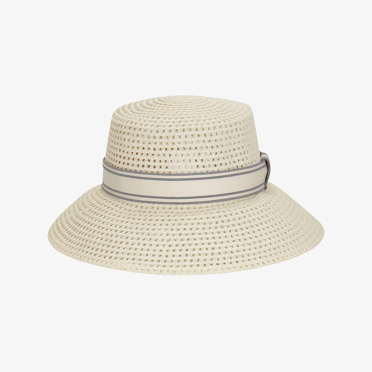 Logo Band Raffia Hat_LE