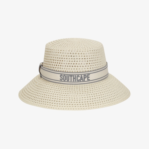 Logo Band Raffia Hat_LE