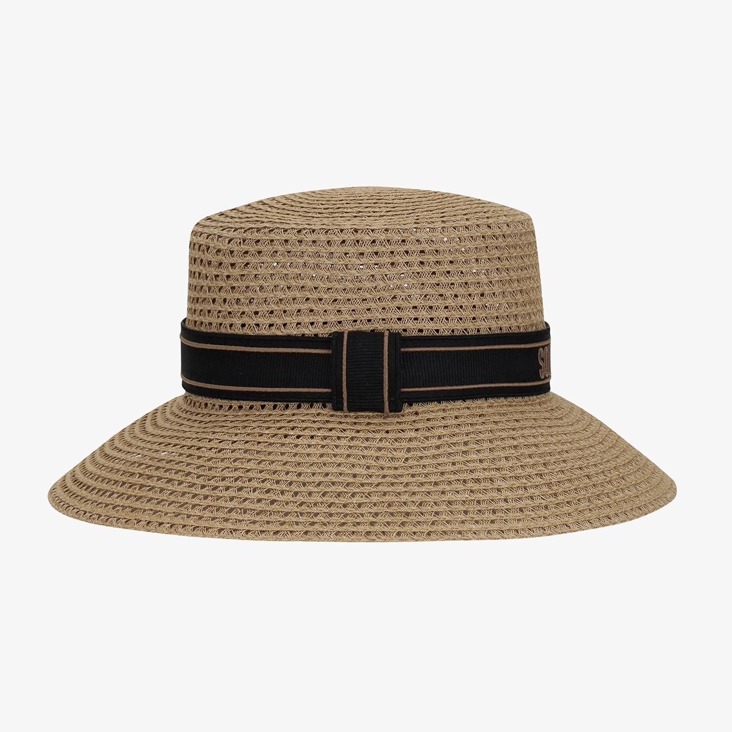 Logo Band Raffia Hat_NT