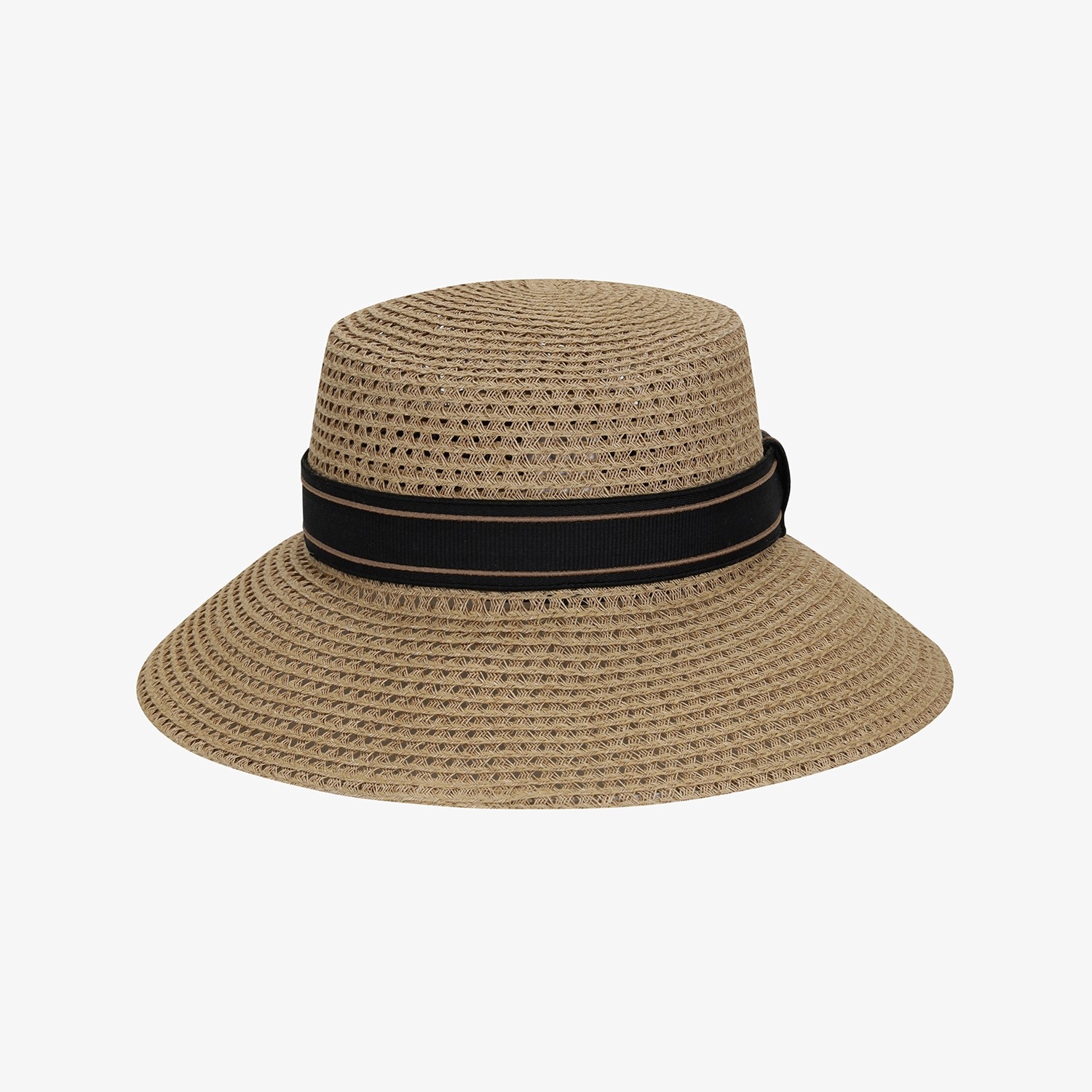 Logo Band Raffia Hat_NT