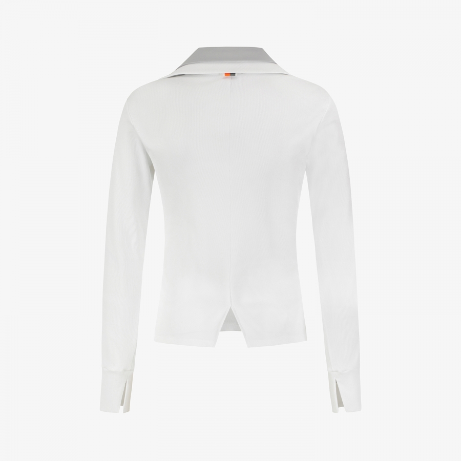 Cool-Touch Layered Collar T-Shirt_WT